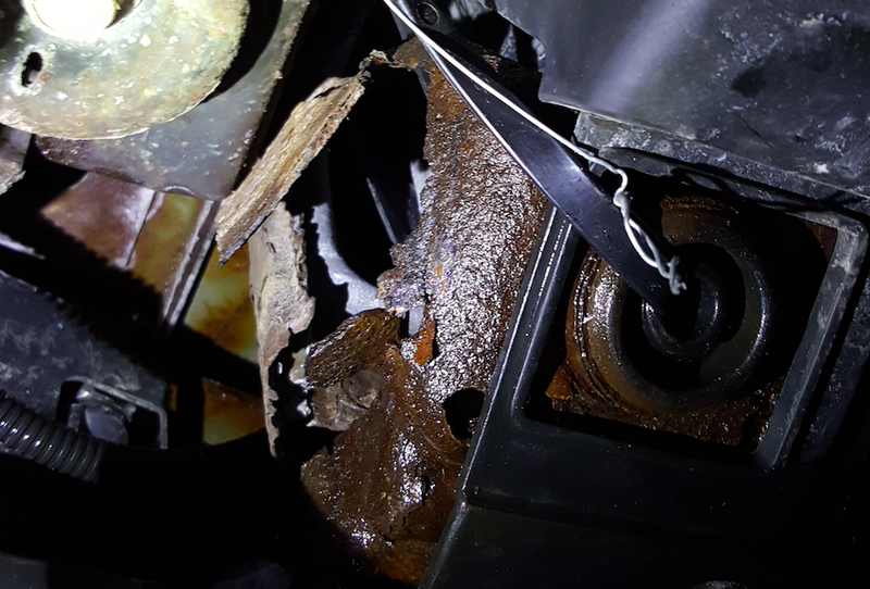 Illustration for article titled Michigan Rust Just Forced Me To Conduct The Jankiest Zip-Tie Fix Of My Life